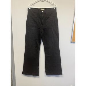 Emerson Fry Twin Doves Treasure‎ Bell Jeans 32 Onyx Wash Black Flare
